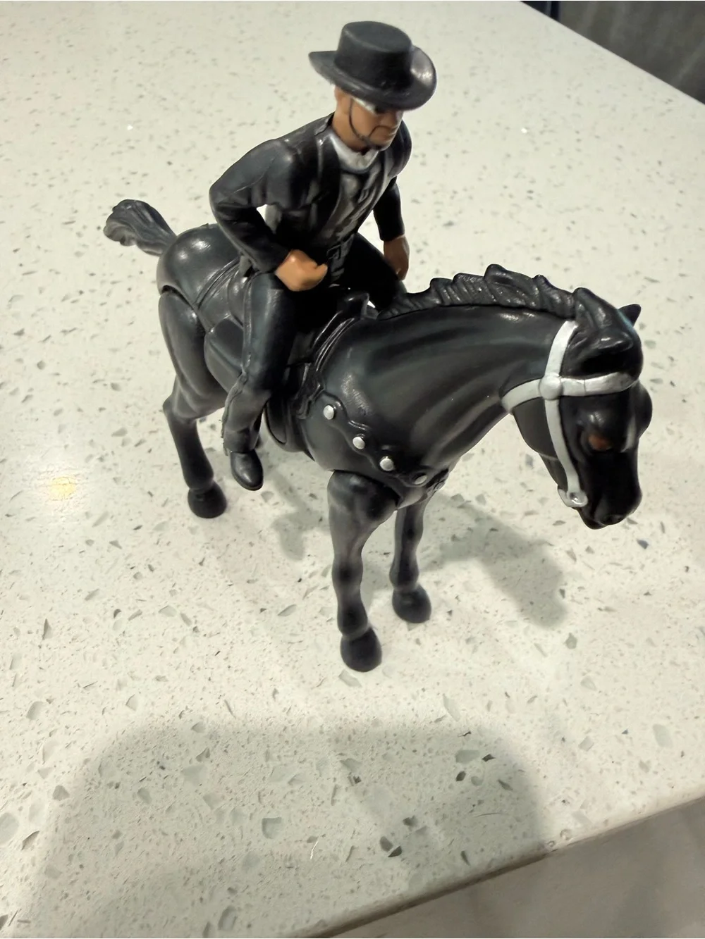 1999 Wild Wild West Will Smith Black Horse Toy